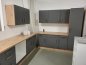 Preview: Anrichte DARIA/DAVOS 50x60cm - Artisan Eiche Nachbildung/Lacklaminat Schiefer