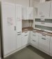 Preview: Seitenschrank MATRIX 50x200x60cm, Weiß / Weiß Kassette