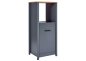 Preview: Geräteschrank 1 VENETO 70x167cm, Anthrazit / Artisan Eiche Nb.