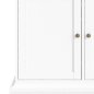 Preview: Sideboard Paris, 3 Türen und 7 Schubladen - Weiß