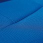 Preview: Drehstuhl BONNIE - Metall verchromt, Mesh blau