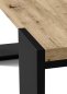 Preview: Couchtisch ALBA - Artisan Eiche Nb./Schwarz
