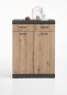 Preview: Garderobenkommode BRISTOL 100, Matera/Artisan-Oak