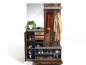 Preview: Kompaktgarderobe BRISTOL 1000, Matera / Old Style dunkel