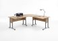 Preview: Winkelkombination CALVIA 103, 120 / 120 cm, Alteiche Nachbildung