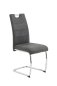 Preview: Schwingstuhl FLORA II S - Vintage Anthrazit - Gestell verchromt