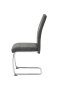 Preview: Schwingstuhl FLORA II S - Vintage Anthrazit - Gestell verchromt