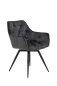 Preview: Sessel FLORENTINA S  - Vintage Anthrazit