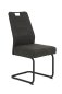 Preview: Schwingstuhl KERSTIN S - Vintage anthrazit - Gestell Metall Schwarz