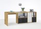 Preview: Winkelschreibtisch Lex 1, Artisan Oak Nachbildung / Weiß