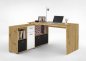 Preview: Winkelschreibtisch Lex 1, Artisan Oak Nachbildung / Weiß