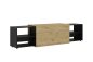 Preview: HIFI/TV Board SLIDE 3 - Artisan Eiche / Schwarz Perl