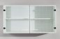 Preview: Glas-Hänger TOP 100x53cm, Weiß / Weiß