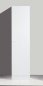Preview: Seitenschrank TOP 50x200x60cm, Weiß / Weiß