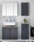 Preview: Badezimmer-Set TOSKANA, Grau/Timber Wood Nachbildung