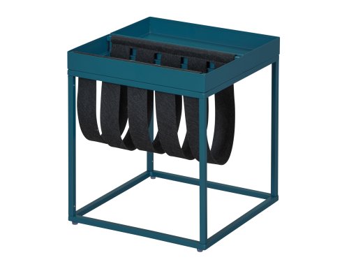 Beistelltisch CLUB NY MAGAZINE - Scandinavian Blue/schwarz