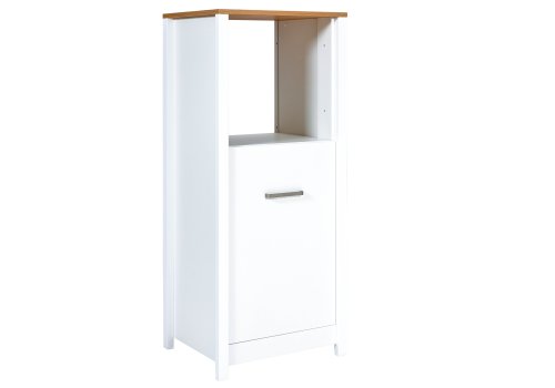 Geräteschrank 1 SICILIA 70x167cm, Weiß / Artisan Eiche Nb.