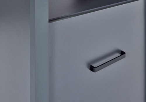 Geräteschrank 1 VENETO 70x167cm, Anthrazit / Artisan Eiche Nb.