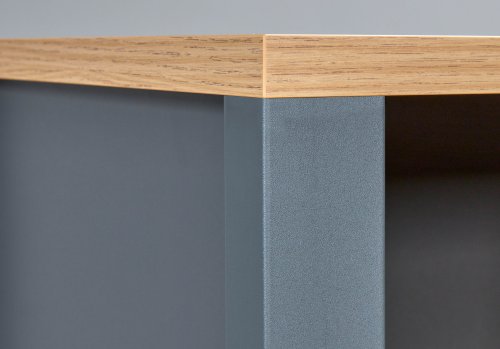 Standregal VENETO 60x167cm, Anthrazit / Artisan Eiche Nb.