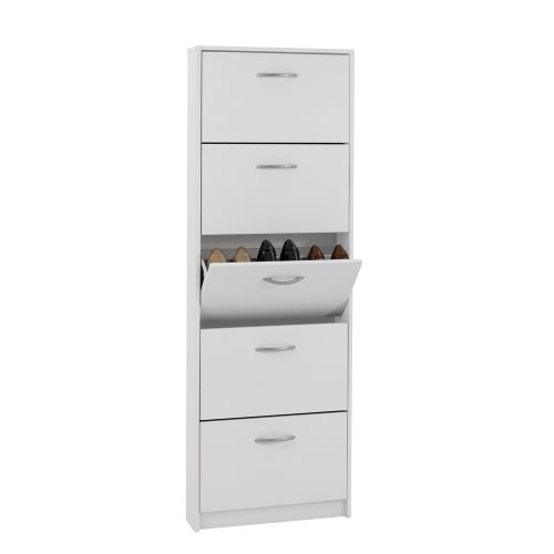 Schuhschrank STEP 5, Weiß