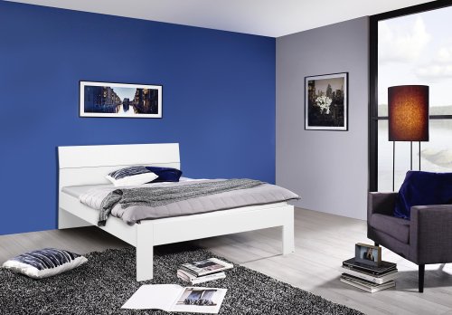 Bett FLEXX 140x200cm - Alpinweiß