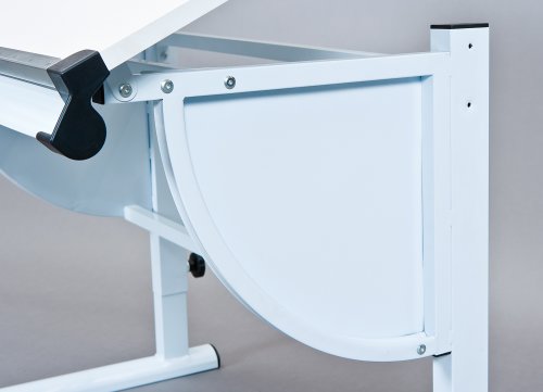 Schülerschreibtisch CETRIX, weiß
