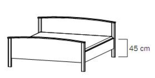 Komfortbett TORRENT 180x200cm