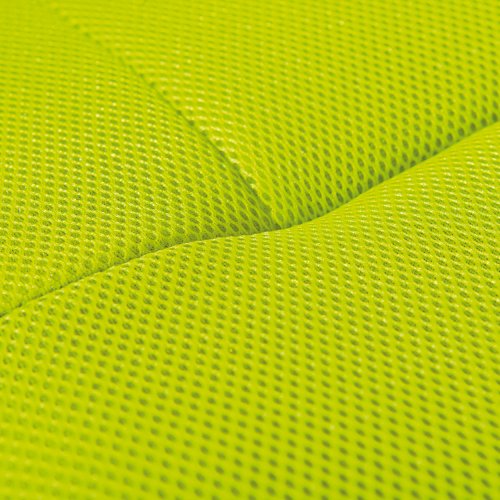 Drehstuhl BONNIE - Metall verchromt, Mesh grün