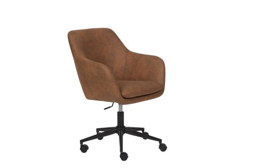 Drehsessel WORKRELAXED - Rost/Schwarz