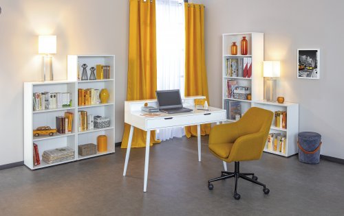 Drehsessel WORKRELAXED - Curry/Schwarz