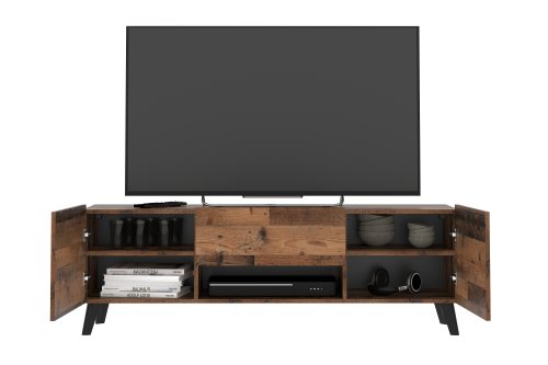 HIFI/TV-Board Brighton 2, Old style dunkel Nb.