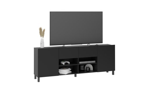 HIFI/TV-Board Brighton 2 XL, Schwarz