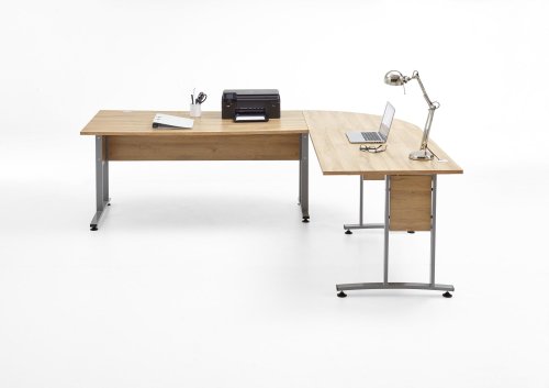 Winkelkombination CALVIA 104, 120 / 160 cm, Alteiche Nachbildung