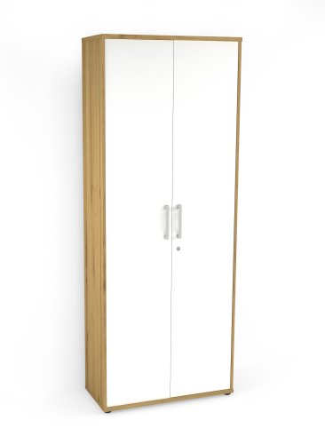 Aktenschrank DALLAS 7, Artisan Eiche/Weiß Edelglanz Nb