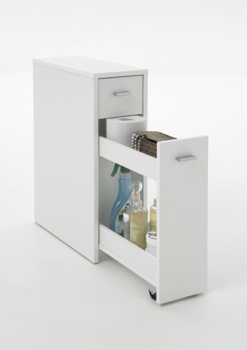 Bad-Mehrzweckschrank DENIA, Weiss