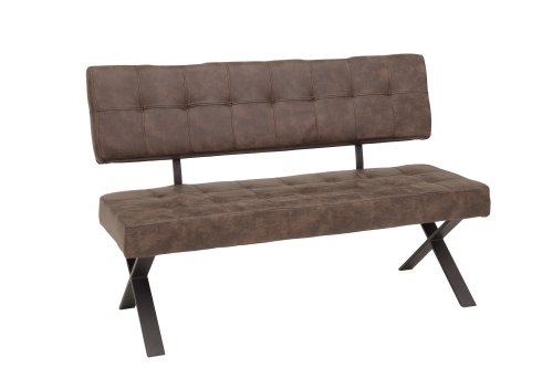 Sitzbank DONNA I B - Vintage Braun/Anthrazit