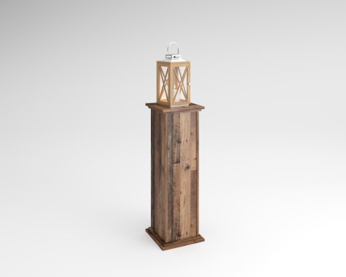 Standsäule ESSEX 2, Old Style dunkel