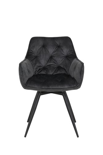 Sessel FLORENTINA S  - Vintage Anthrazit