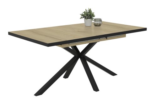 Esstisch MALOU I T - Artisan Eiche/Schwarz