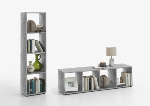 Regal MEGA 4, Beton Light Atelier