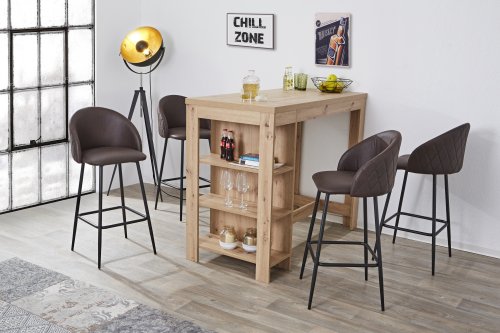 Bartheke JOHANNA 2 - Artisan Eiche Nachbildung