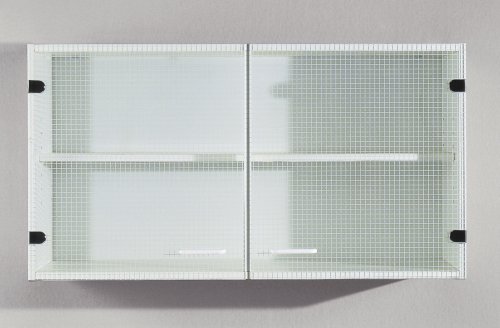 Glas-Hänger TOP 100x53cm, Weiß / Weiß