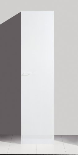 Seitenschrank TOP 50x200x60cm, Weiß / Weiß
