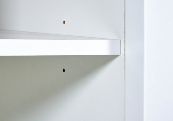 Standregal SICILIA 60x167cm, Weiß / Artisan Eiche Nb.