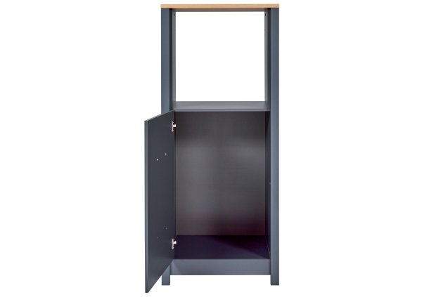 Geräteschrank 1 VENETO 70x167cm, Anthrazit / Artisan Eiche Nb.