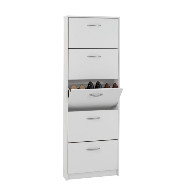 Schuhschrank STEP 5, Weiß