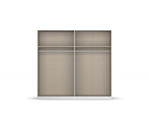 Drehtürenschrank MODI 4-trg. - grau-metallic - 226cm