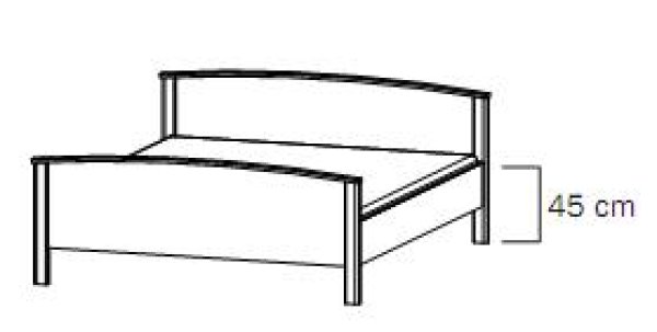 Komfortbett TORRENT 180x200cm
