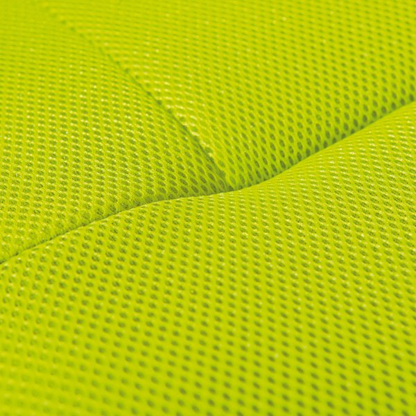 Drehstuhl BONNIE - Metall verchromt, Mesh grün