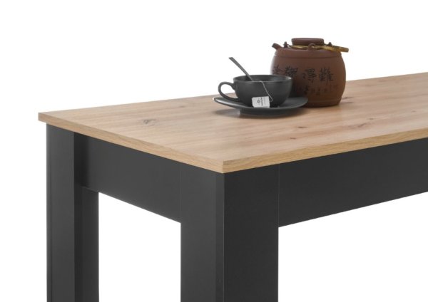 Bartisch MODESTO - Artisan Eiche/Schwarz Nb.
